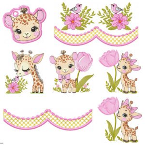 Girafinhas e Tulipas