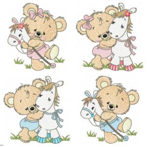 Ursinhos com Cavalinho