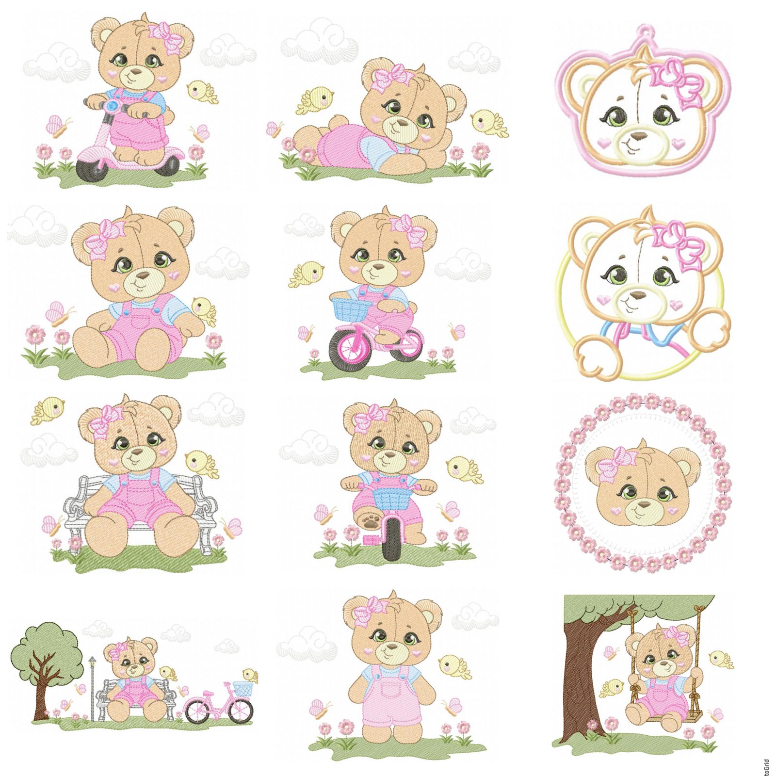 Ursinha Menina Com laço