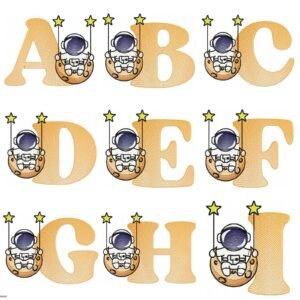 Alfabeto Astronauta na Lua