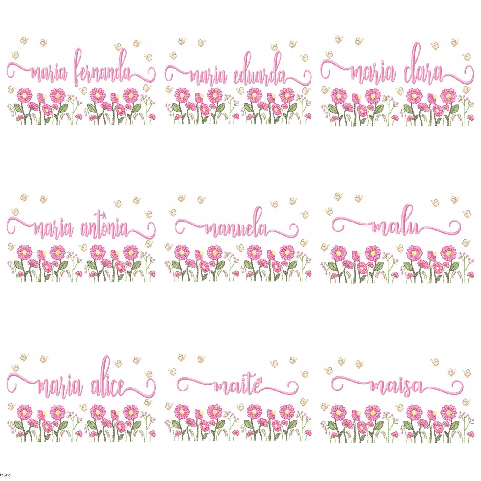 230 Nomes Jardim Meninas - Imagem 2