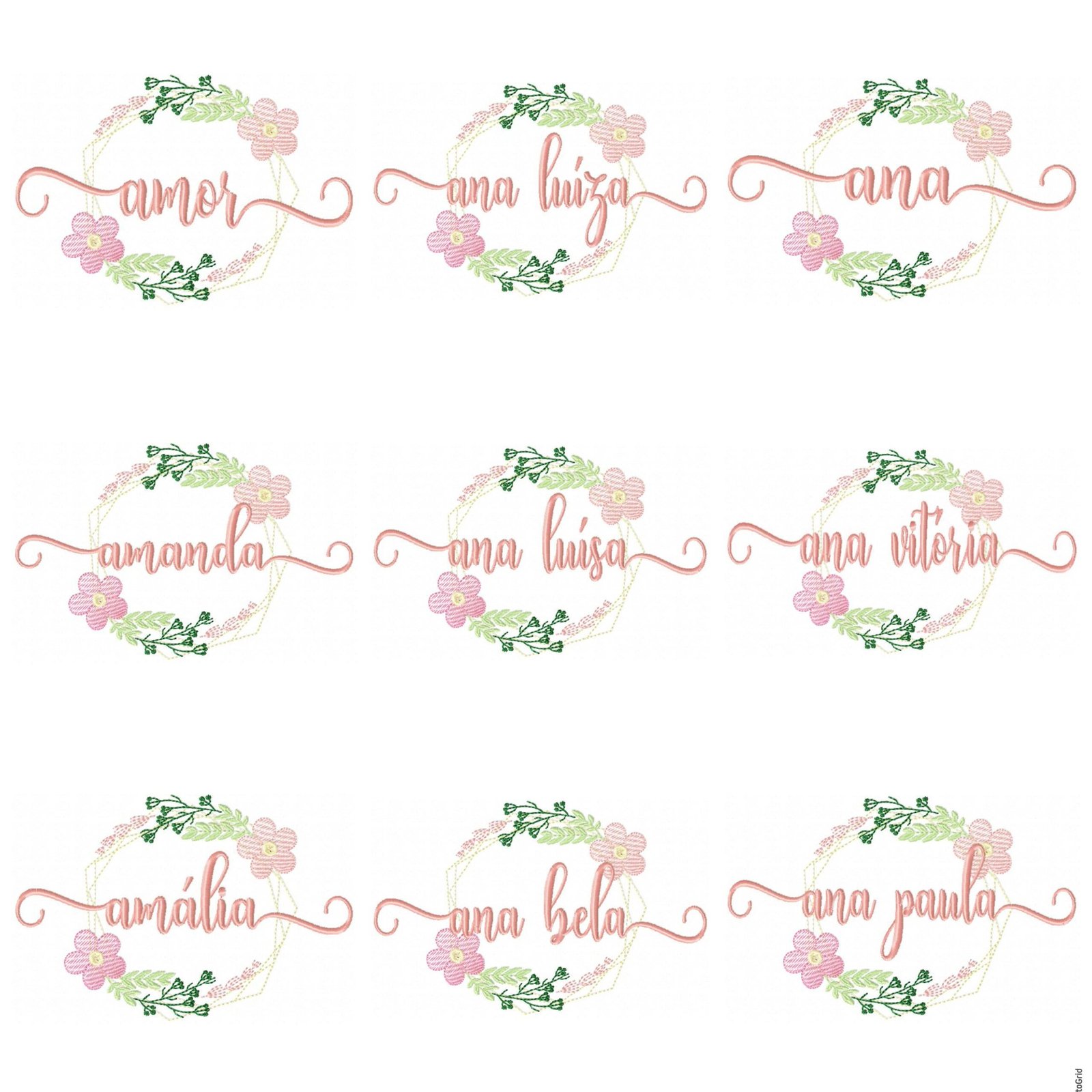 200 Nomes Meninas Floral Raminho - Imagem 3