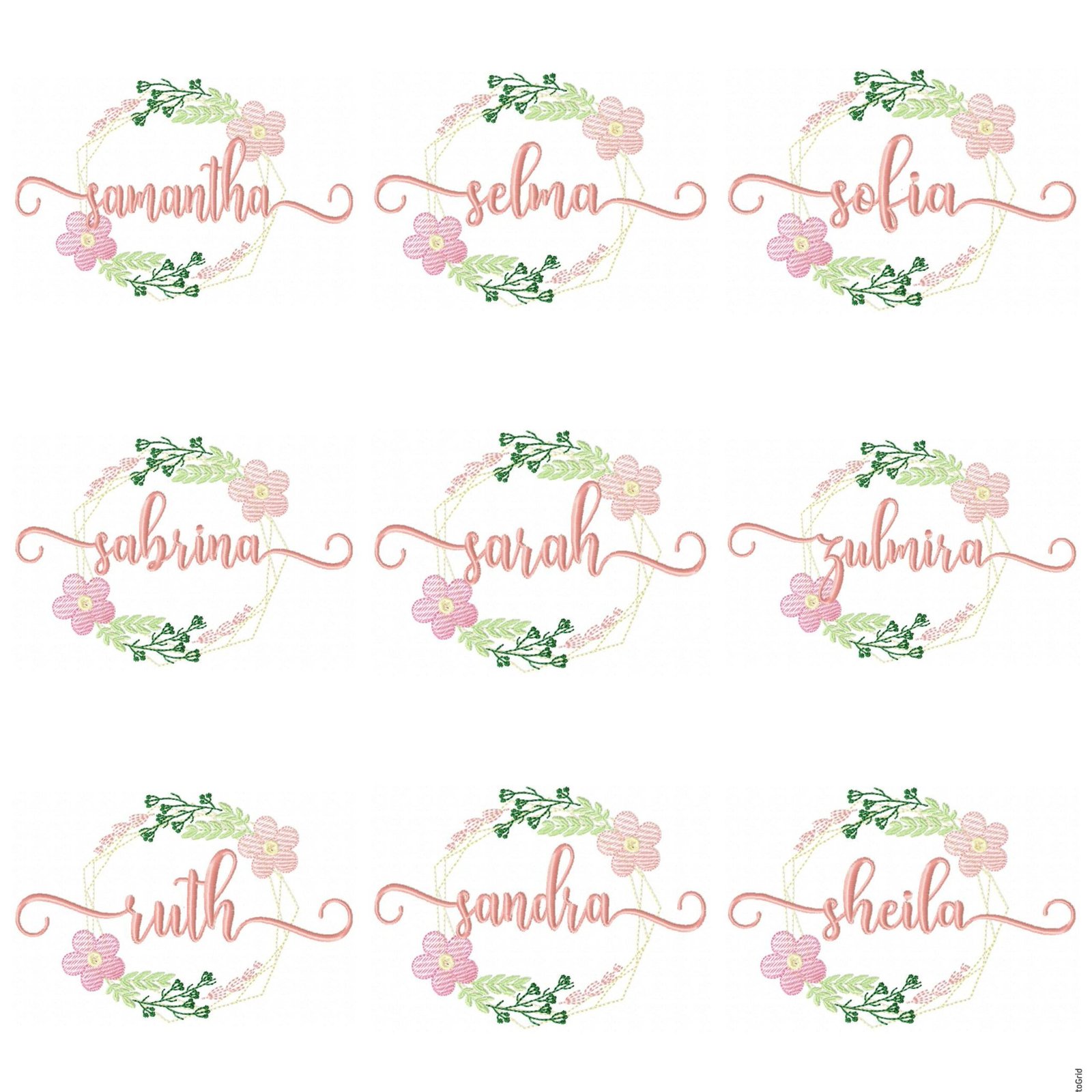 200 Nomes Meninas Floral Raminho - Imagem 24