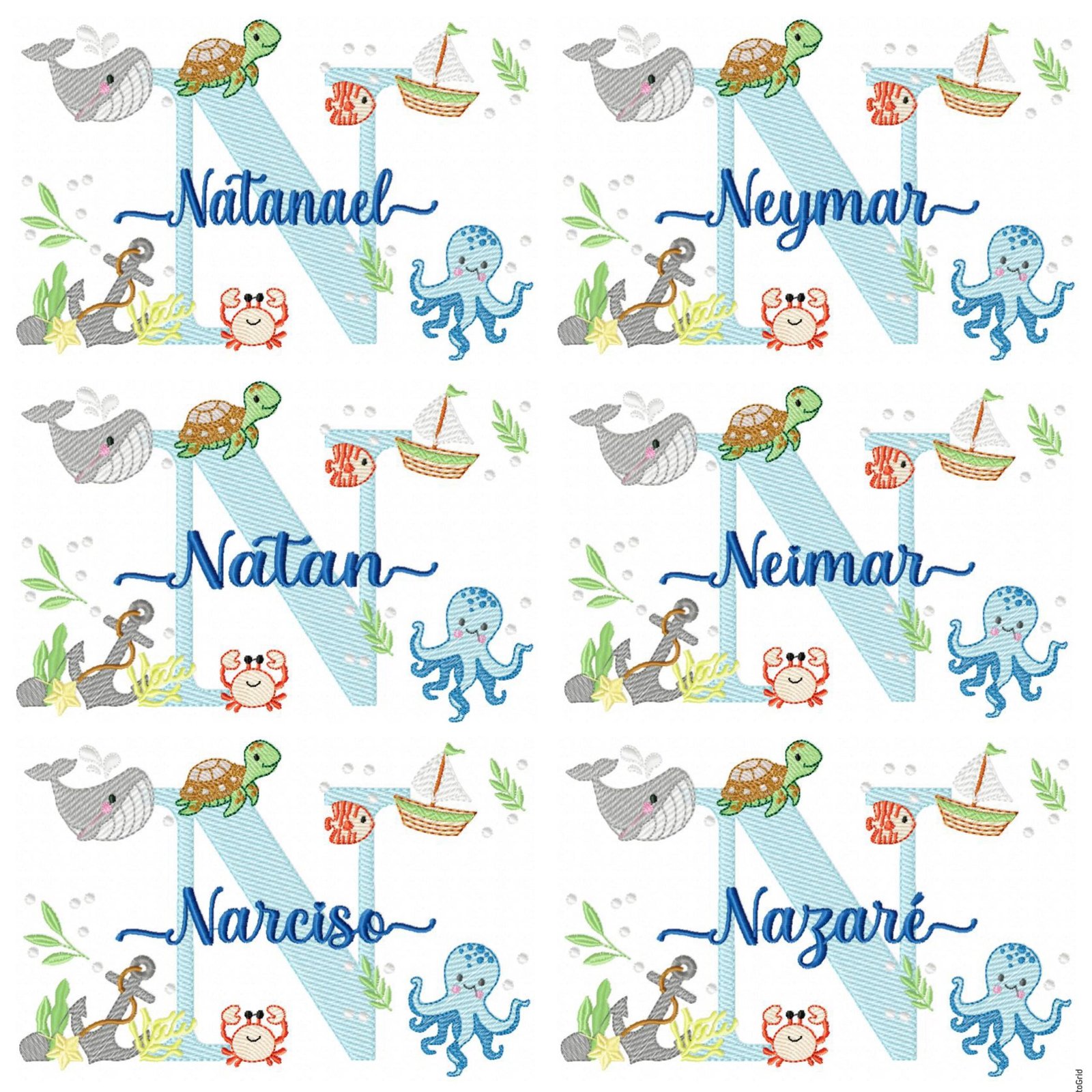 140 Nomes Meninos Oceano Fundo do Mar - Imagem 3