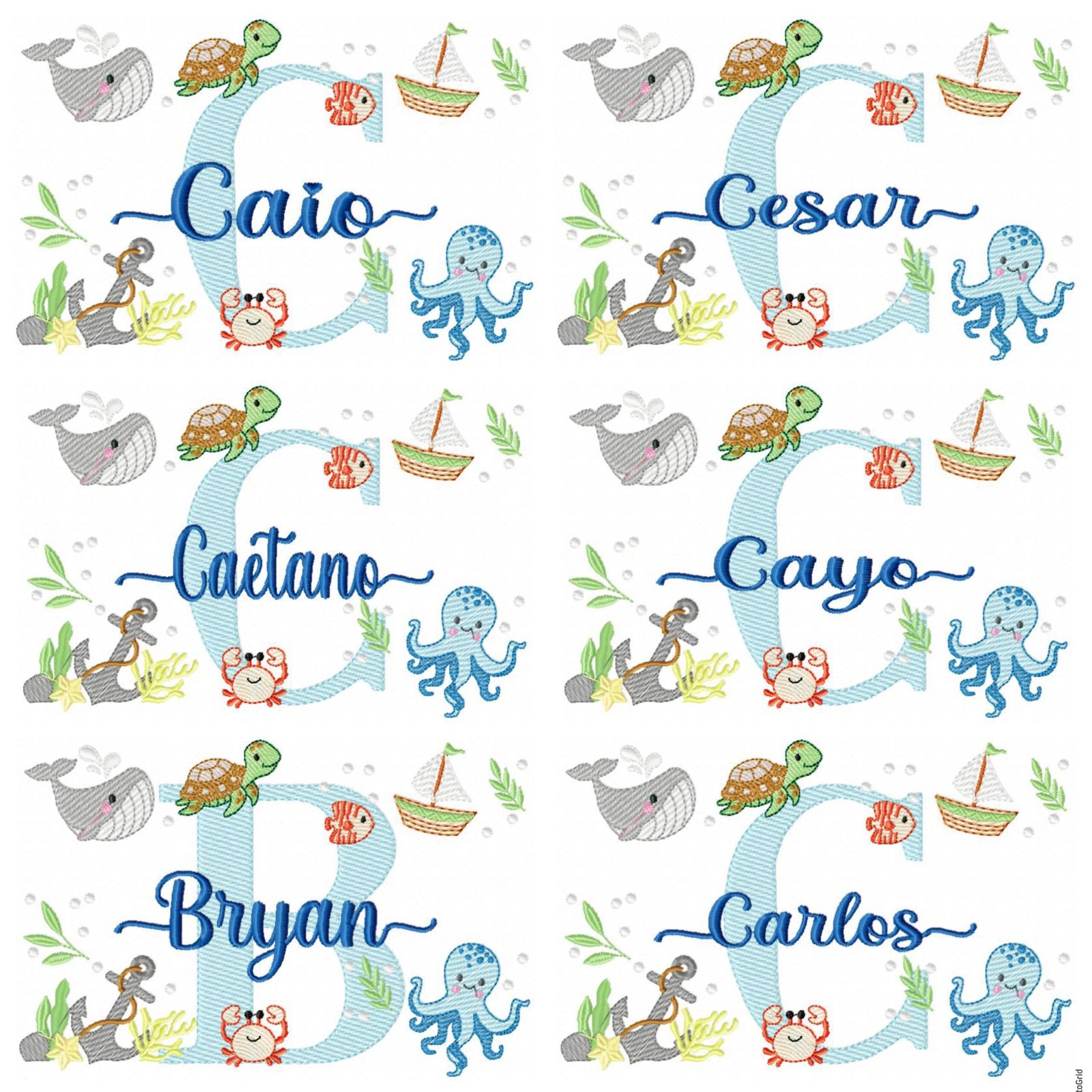 140 Nomes Meninos Oceano Fundo do Mar - Imagem 6