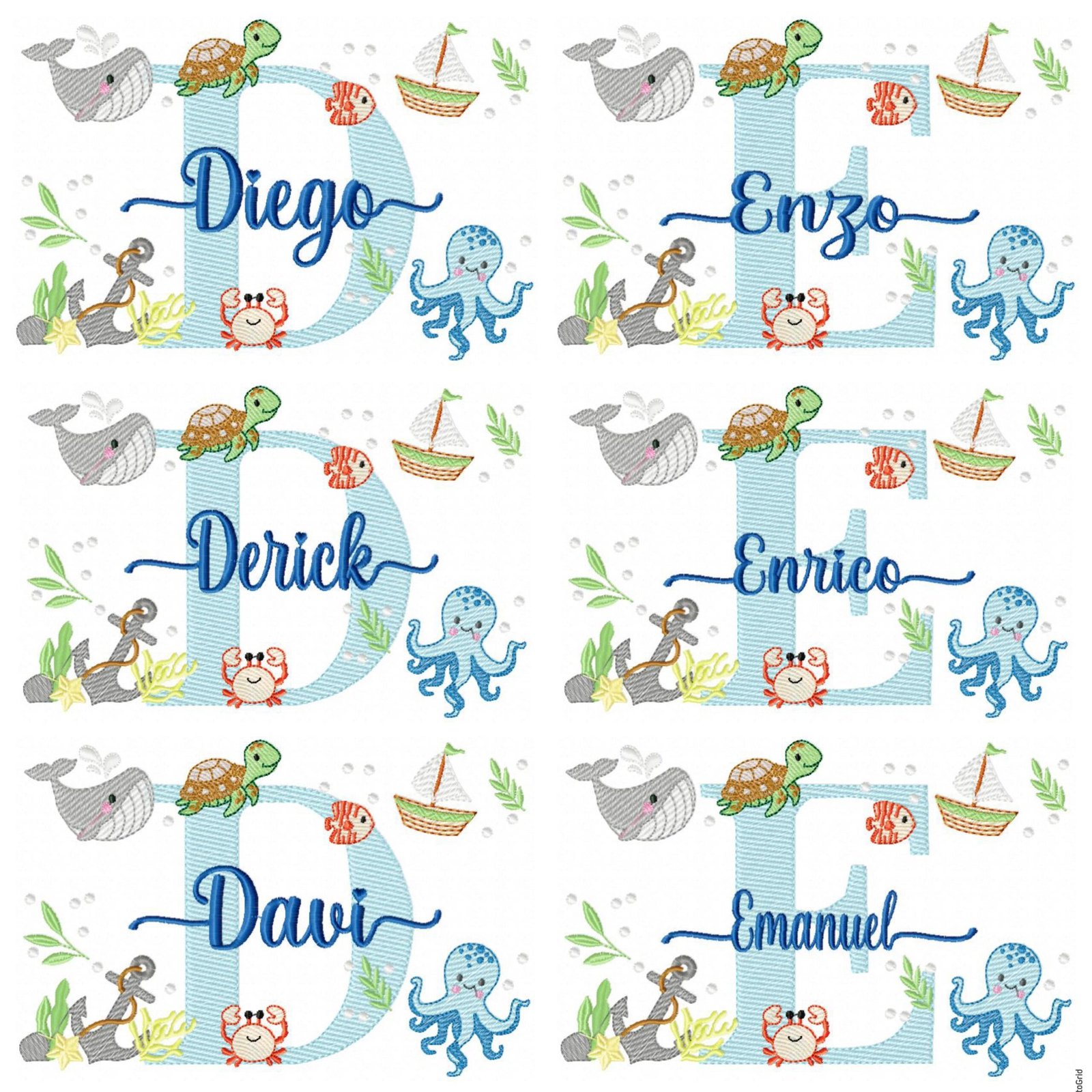 140 Nomes Meninos Oceano Fundo do Mar - Imagem 8