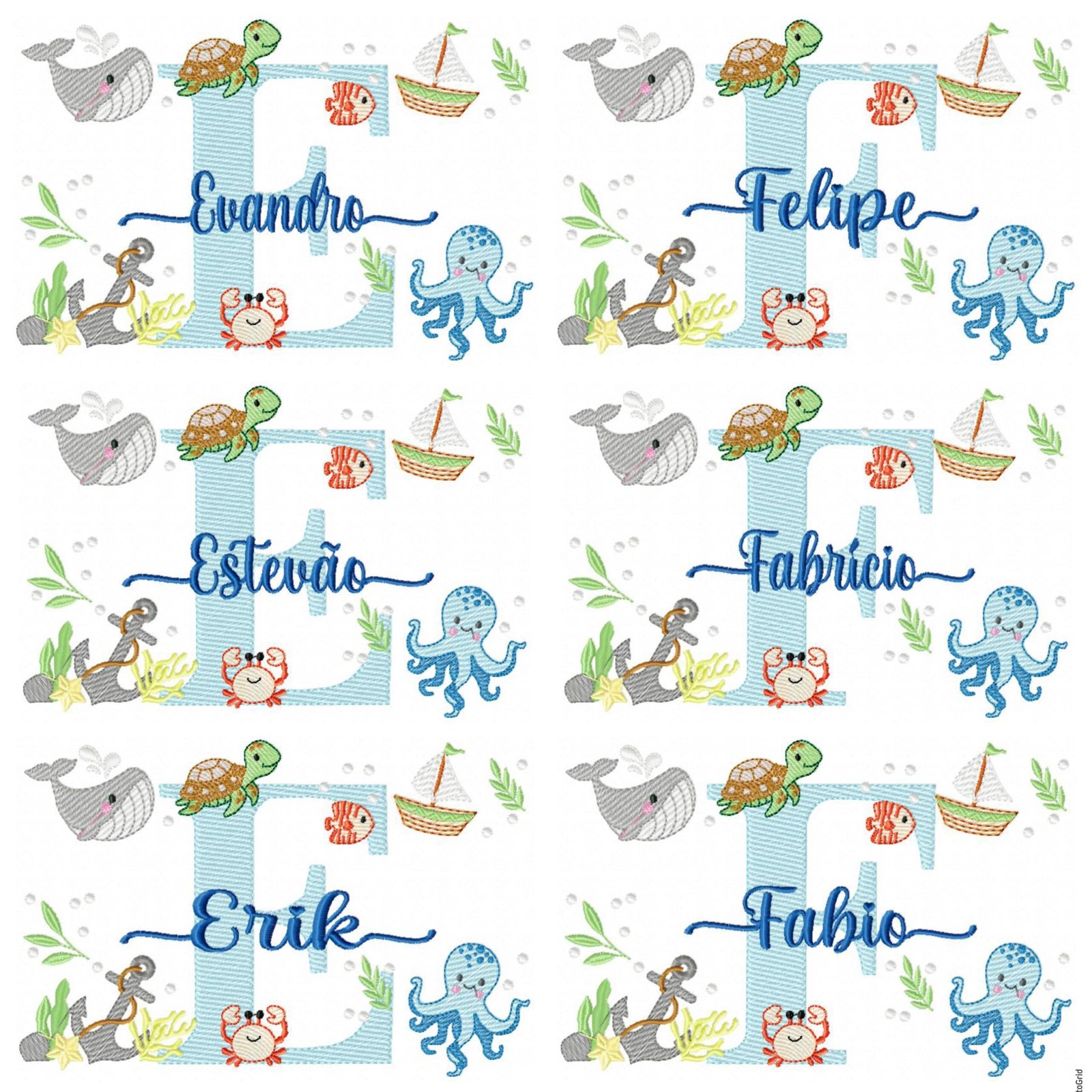 140 Nomes Meninos Oceano Fundo do Mar - Imagem 9