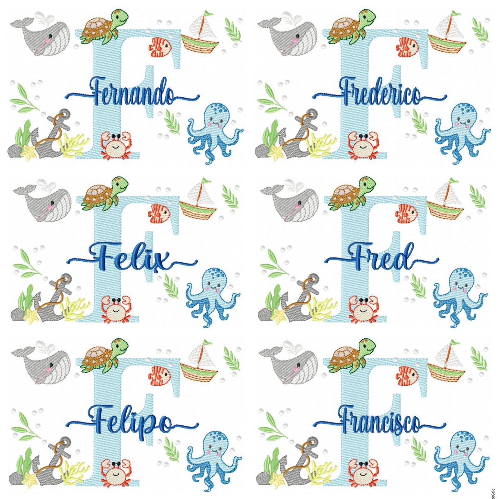 140 Nomes Meninos Oceano Fundo do Mar - Imagem 10