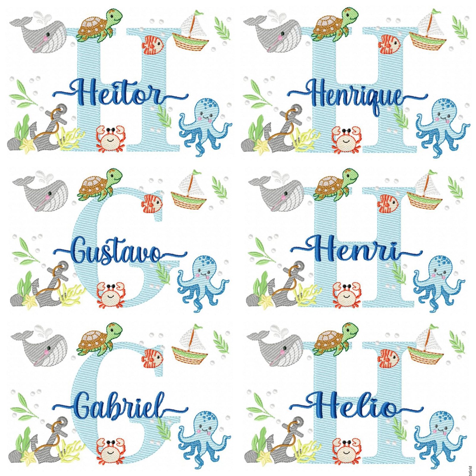 140 Nomes Meninos Oceano Fundo do Mar - Imagem 11