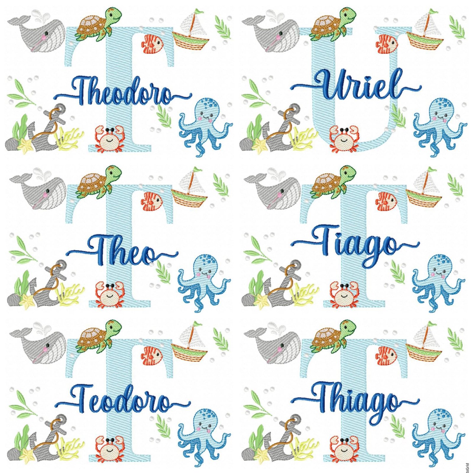 140 Nomes Meninos Oceano Fundo do Mar - Imagem 25