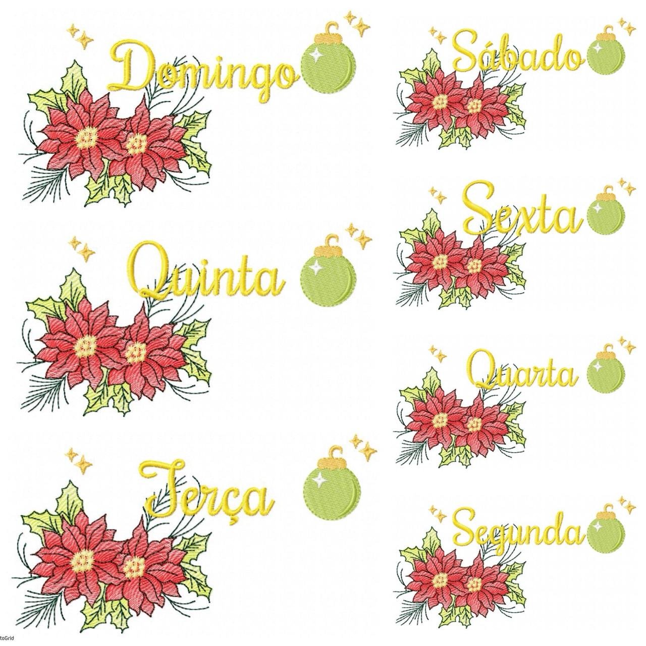 Semaninha Natal Floral