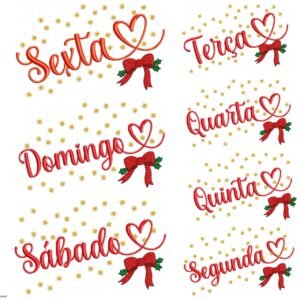 Semaninha Natalina Pingo de Ouro