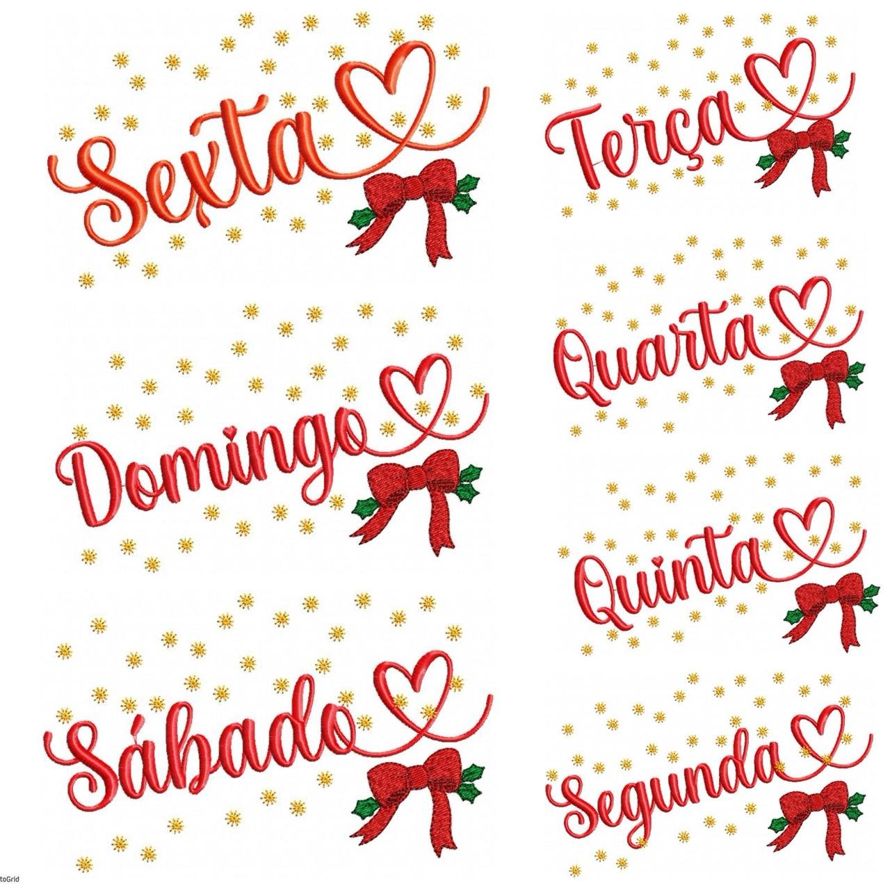 Semaninha Natalina Pingo de Ouro