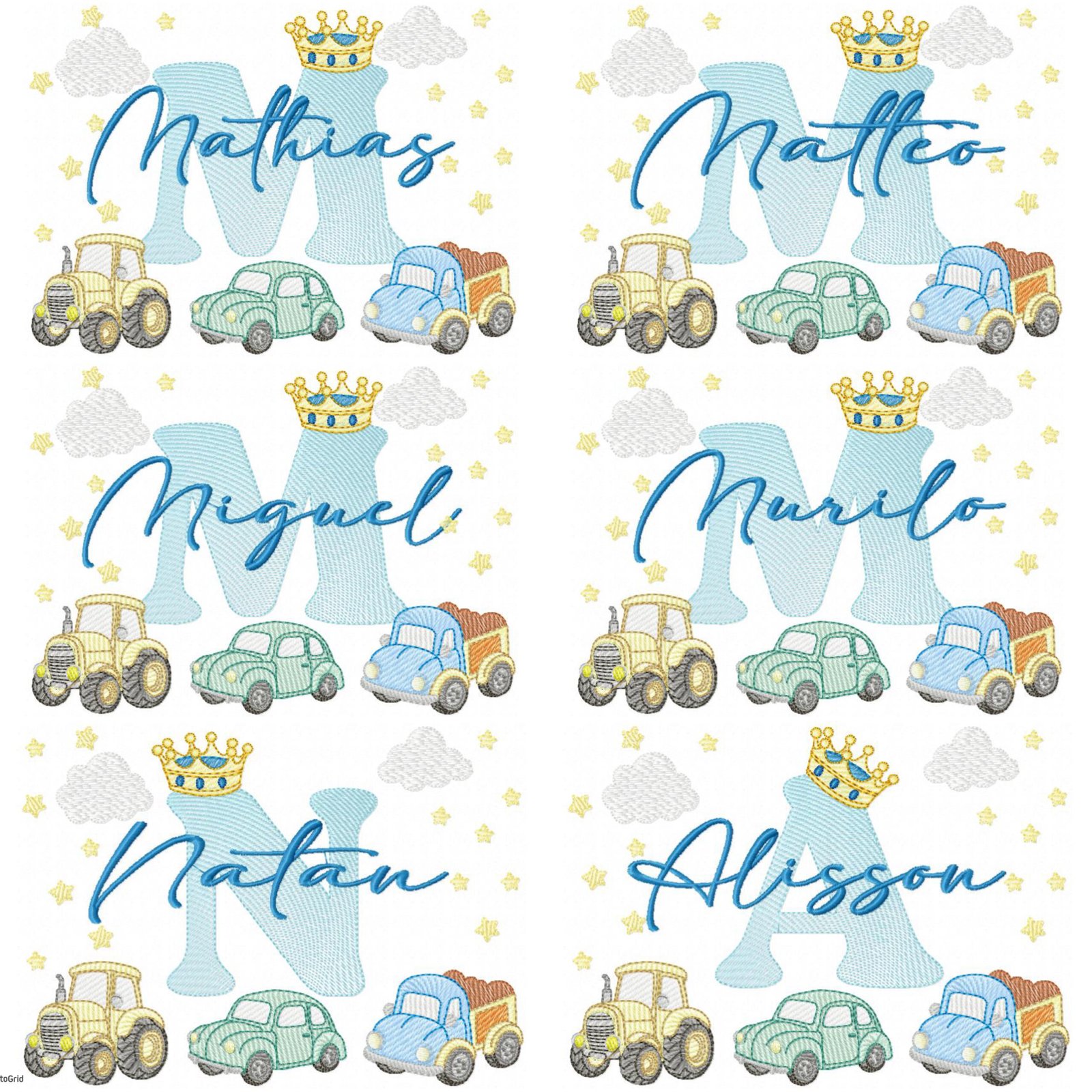 100 Nomes Masculinos + Alfabeto - Imagem 3