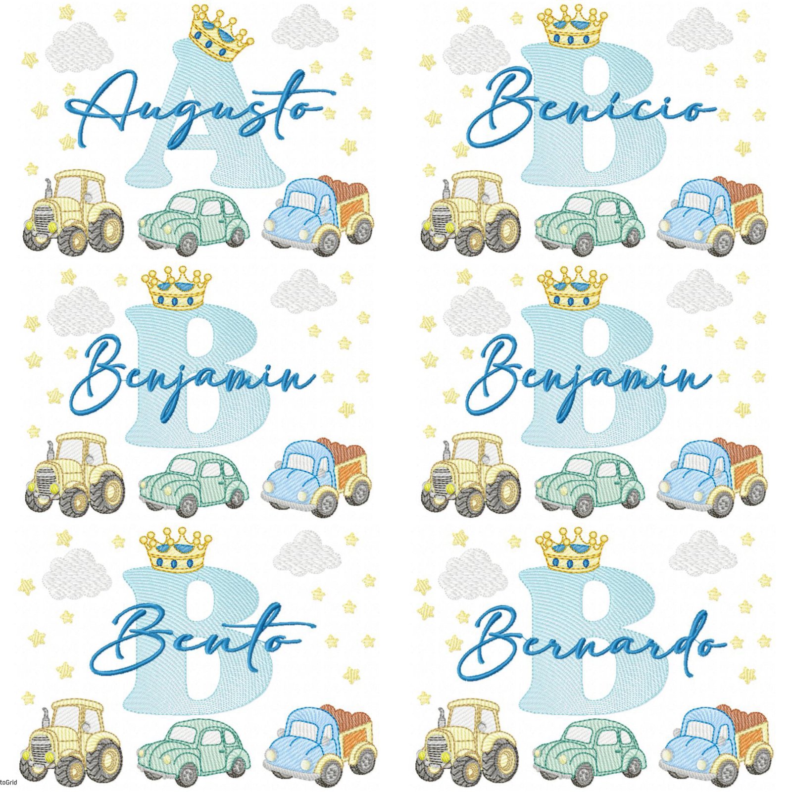 100 Nomes Masculinos + Alfabeto - Imagem 5