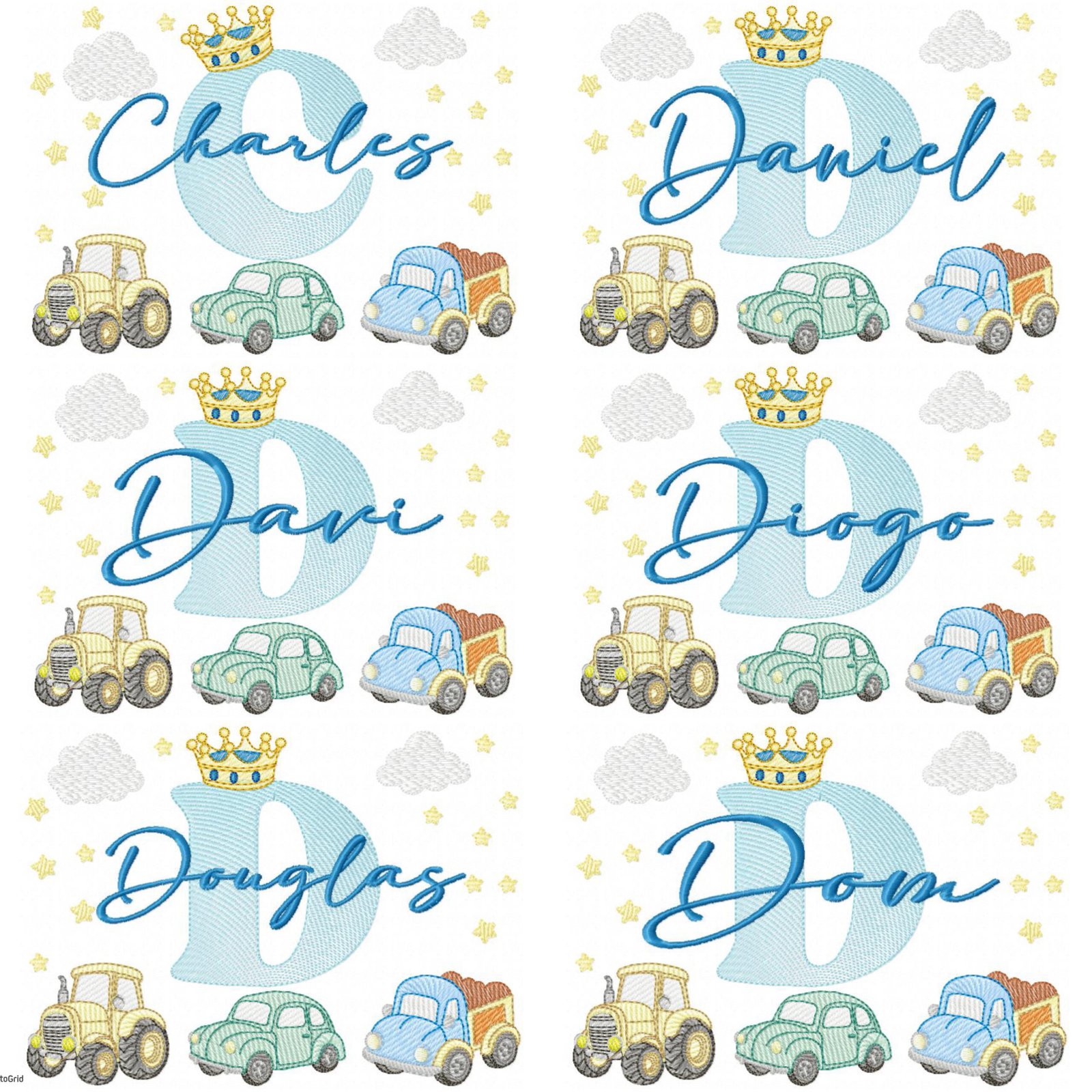 100 Nomes Masculinos + Alfabeto - Imagem 7