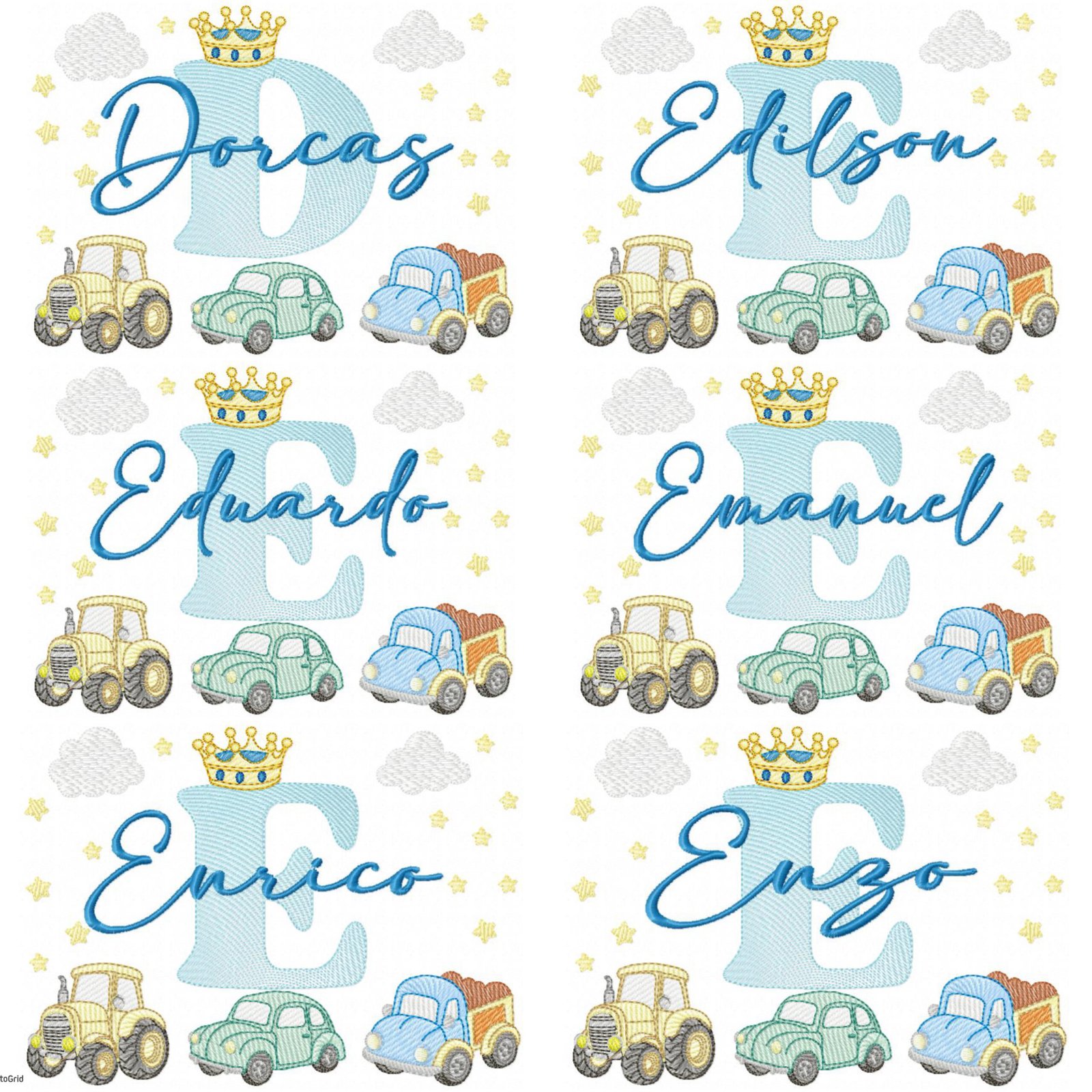 100 Nomes Masculinos + Alfabeto - Imagem 8