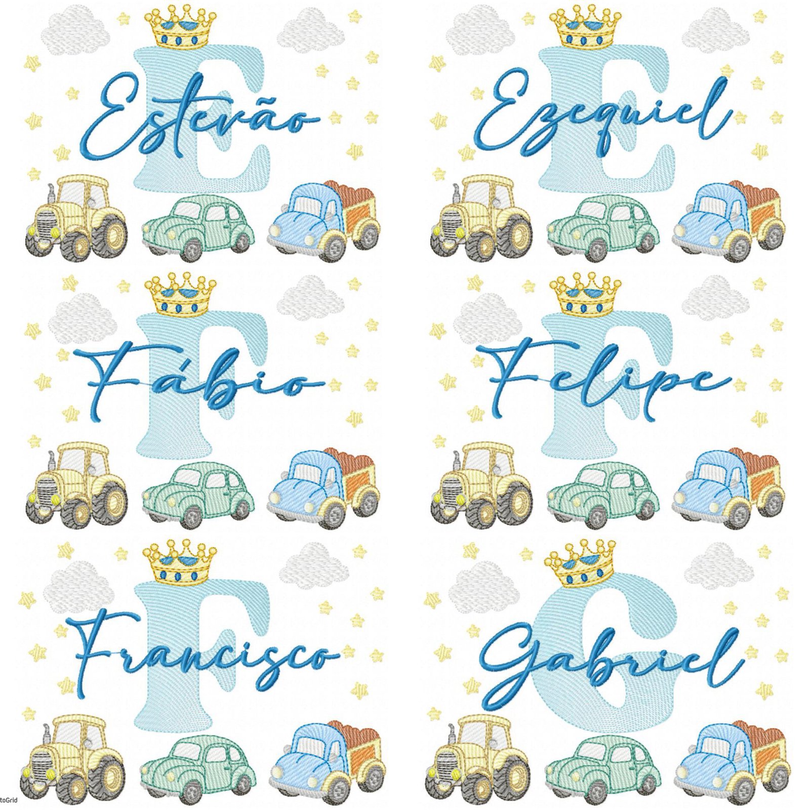 100 Nomes Masculinos + Alfabeto - Imagem 9