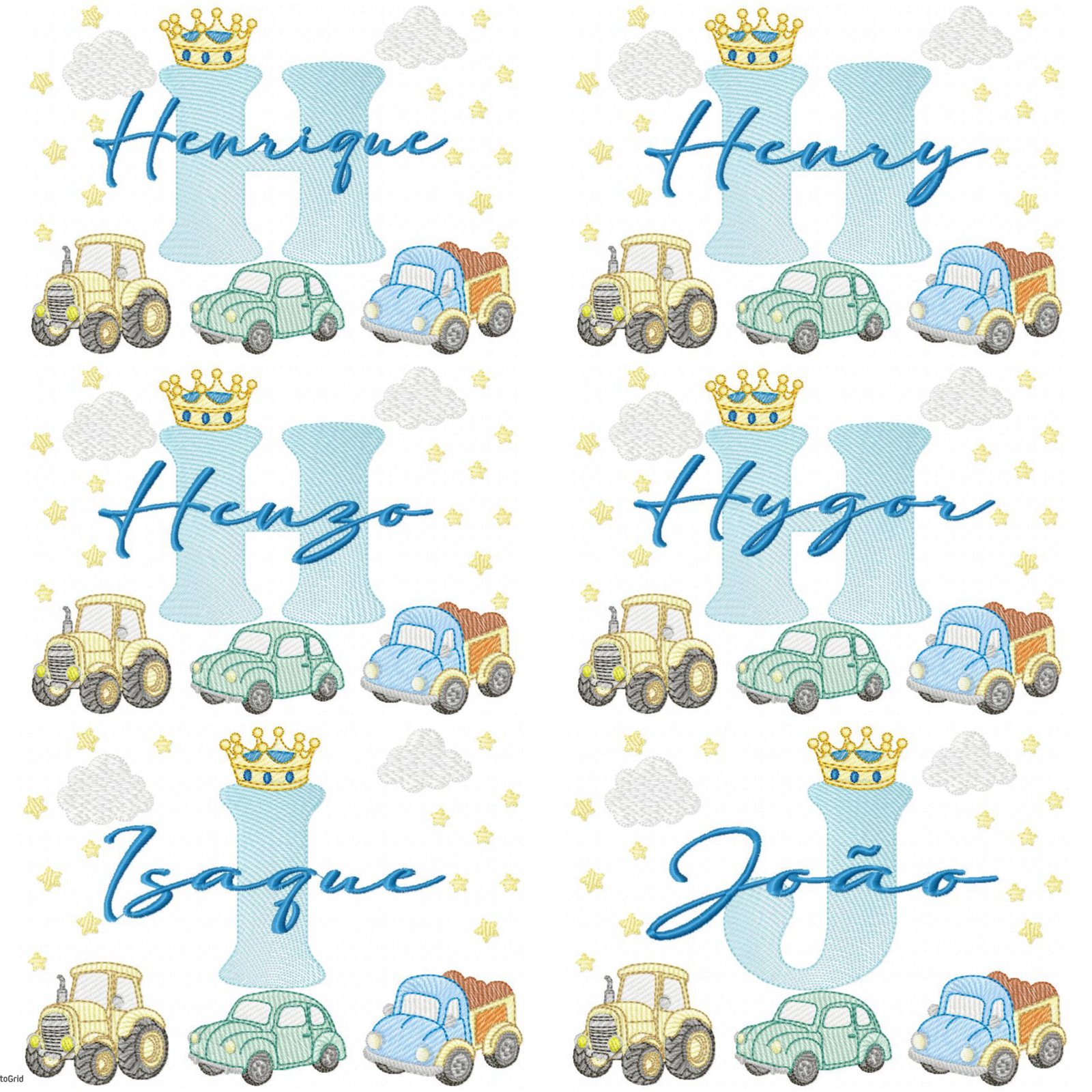 100 Nomes Masculinos + Alfabeto - Imagem 11