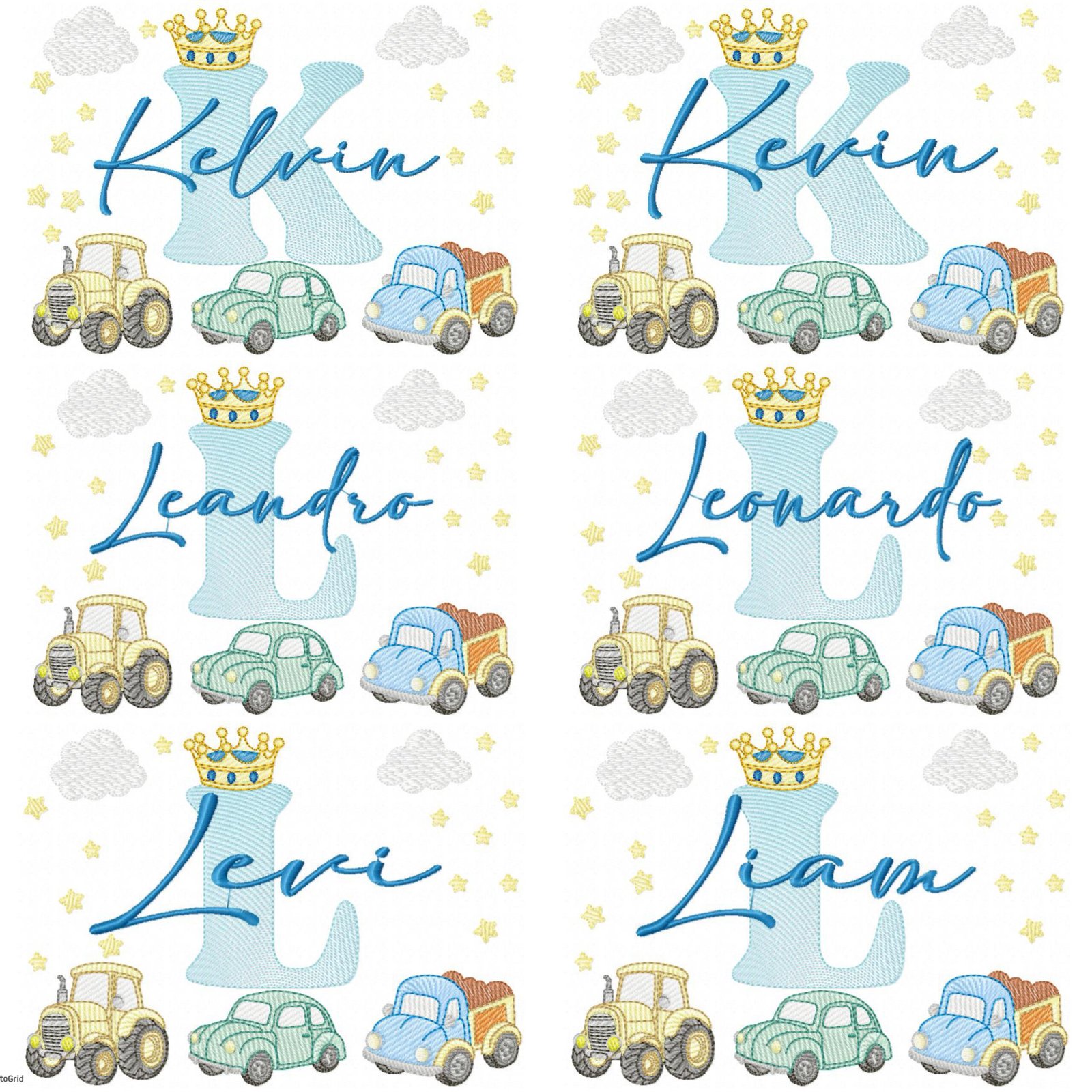 100 Nomes Masculinos + Alfabeto - Imagem 13