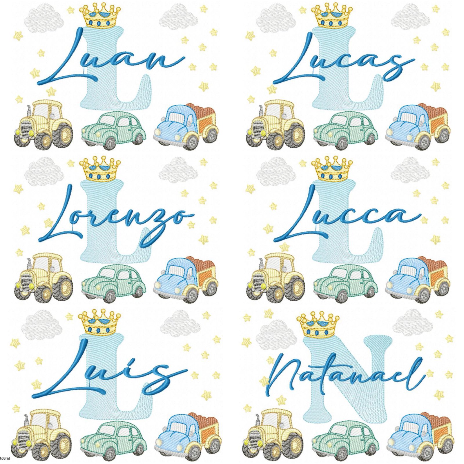 100 Nomes Masculinos + Alfabeto - Imagem 14