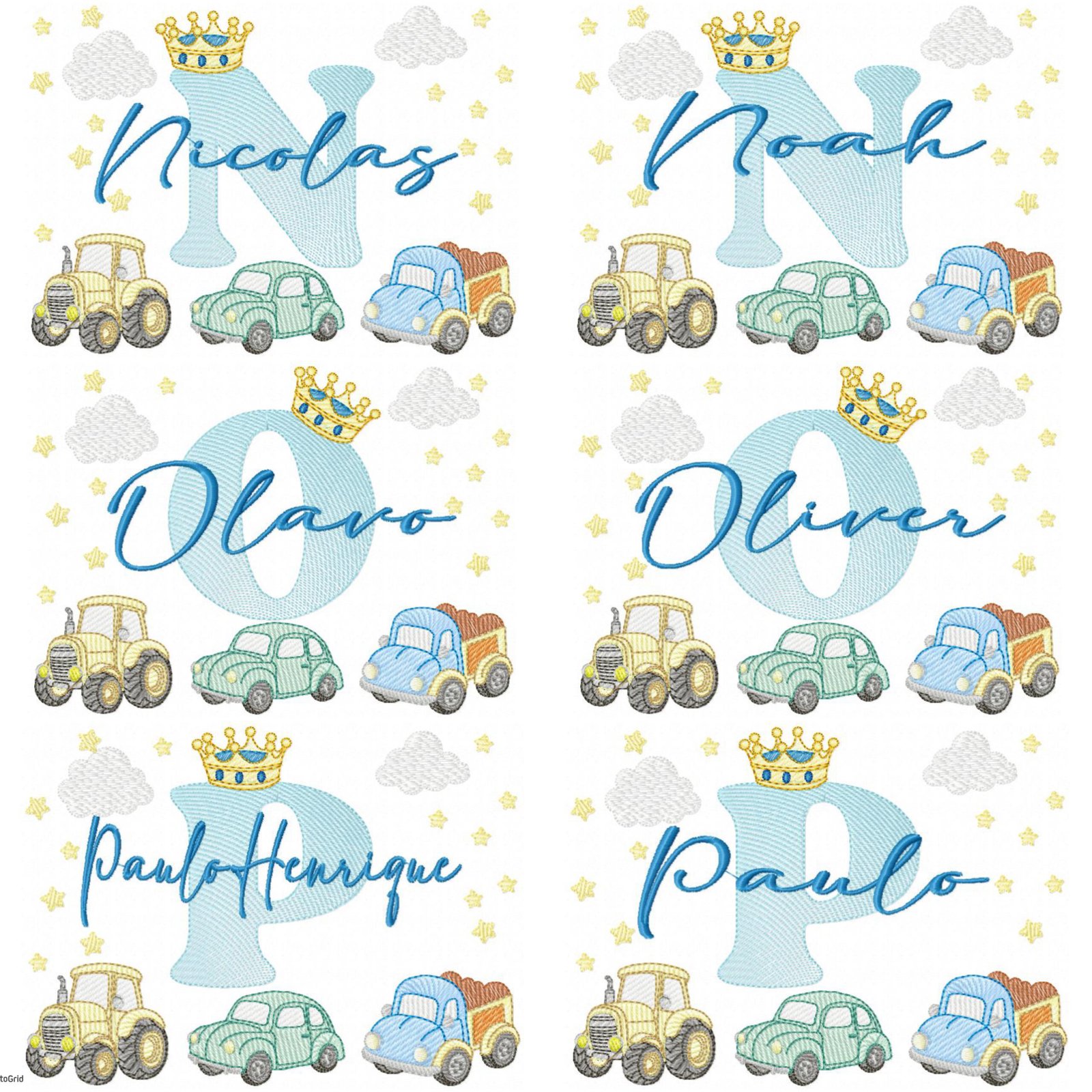 100 Nomes Masculinos + Alfabeto - Imagem 15