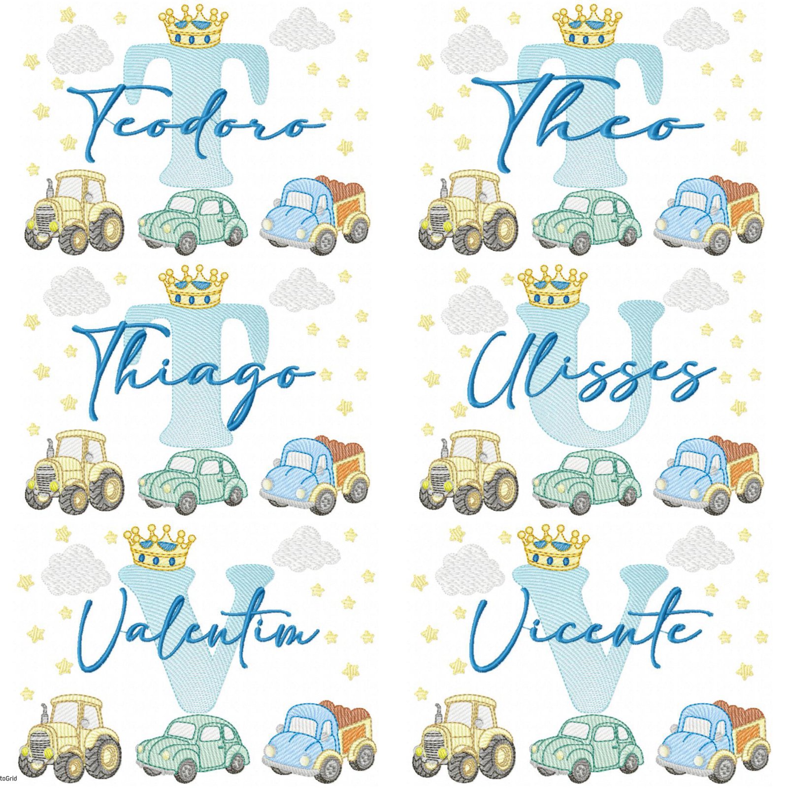 100 Nomes Masculinos + Alfabeto - Imagem 18