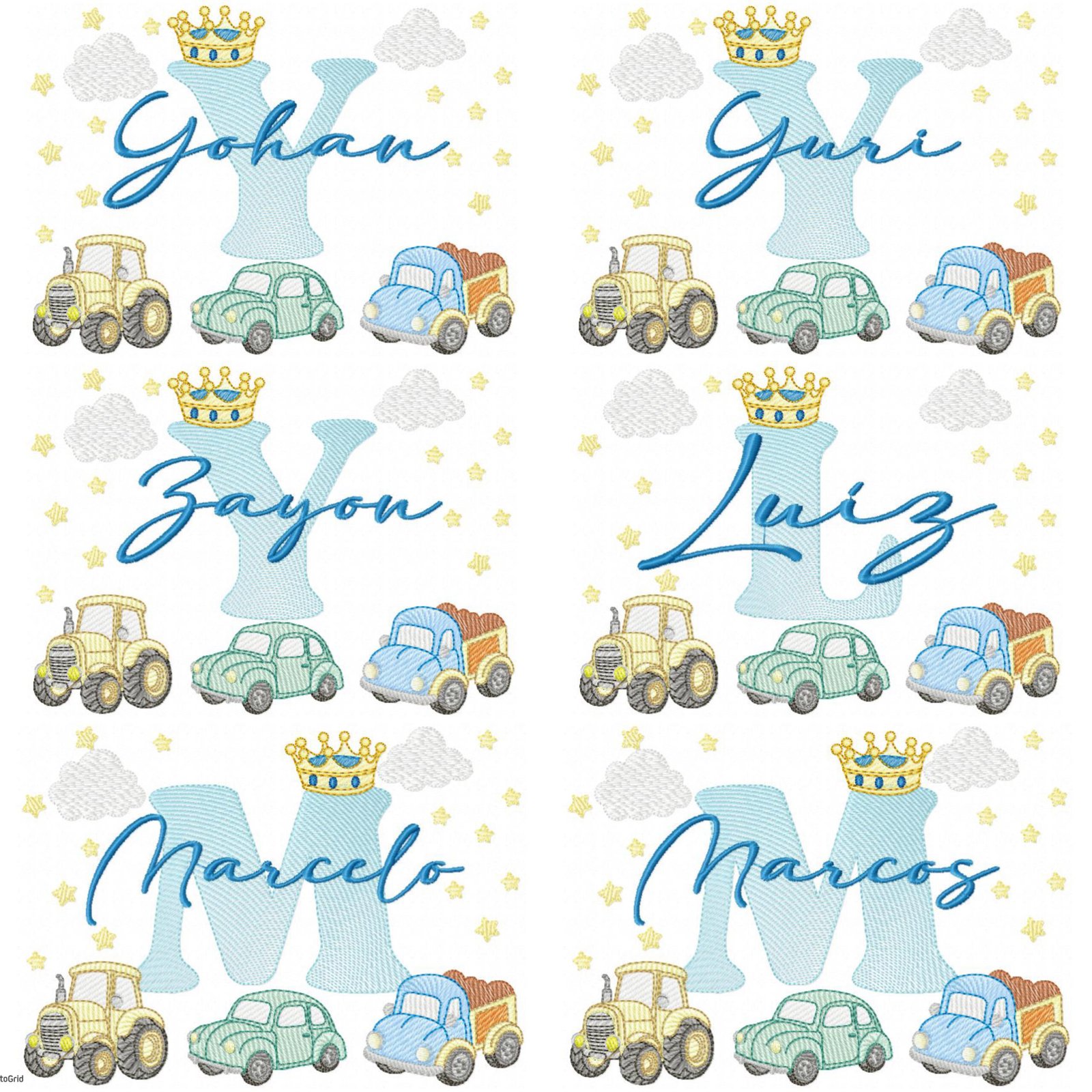 100 Nomes Masculinos + Alfabeto - Imagem 20