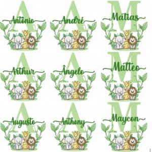 Nomes Safari + Alfabeto