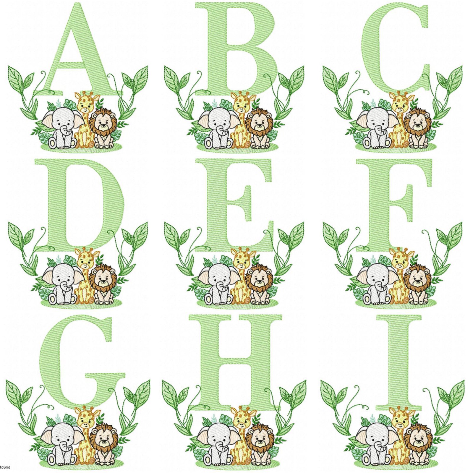 Nomes Safari + Alfabeto - Imagem 3