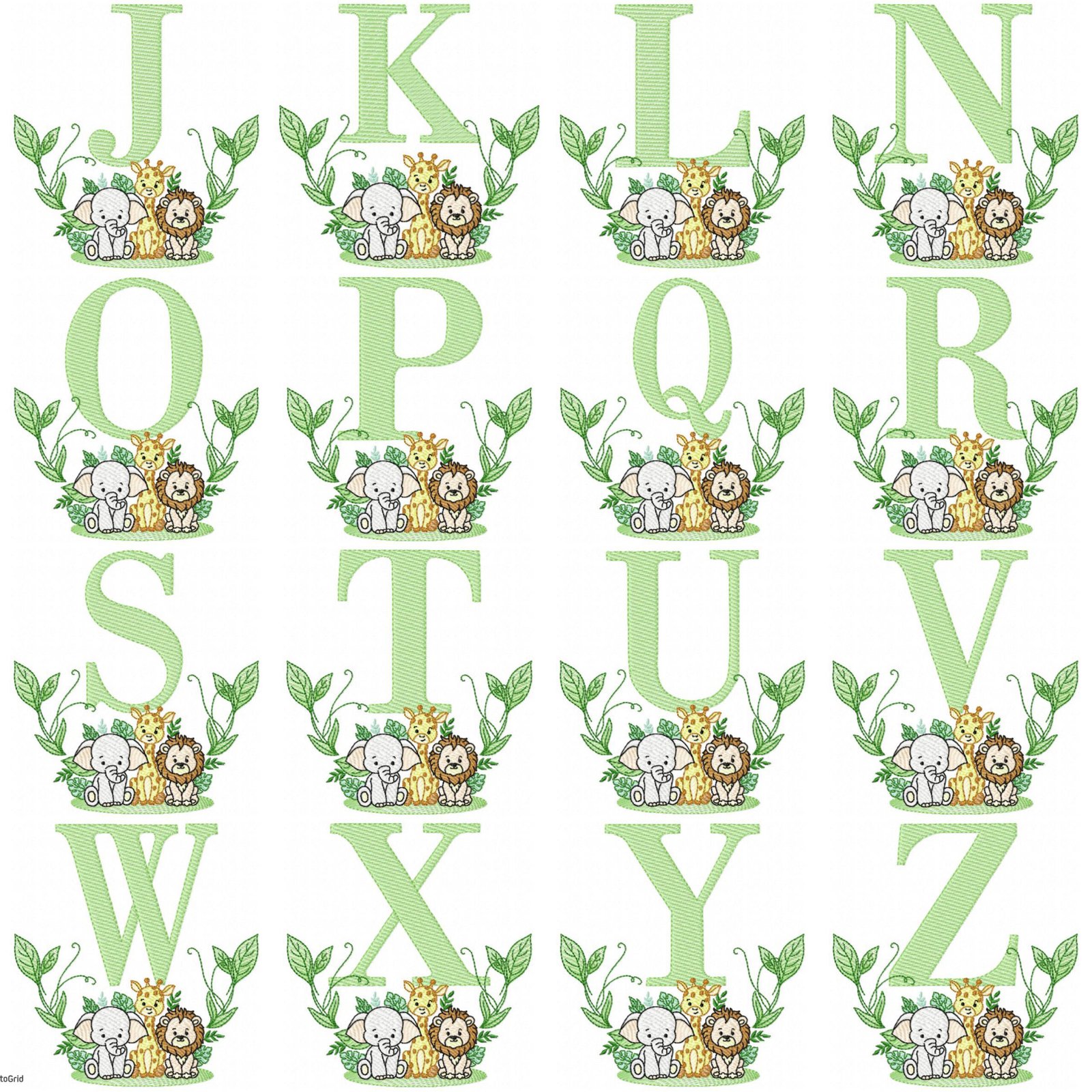 Nomes Safari + Alfabeto - Imagem 4