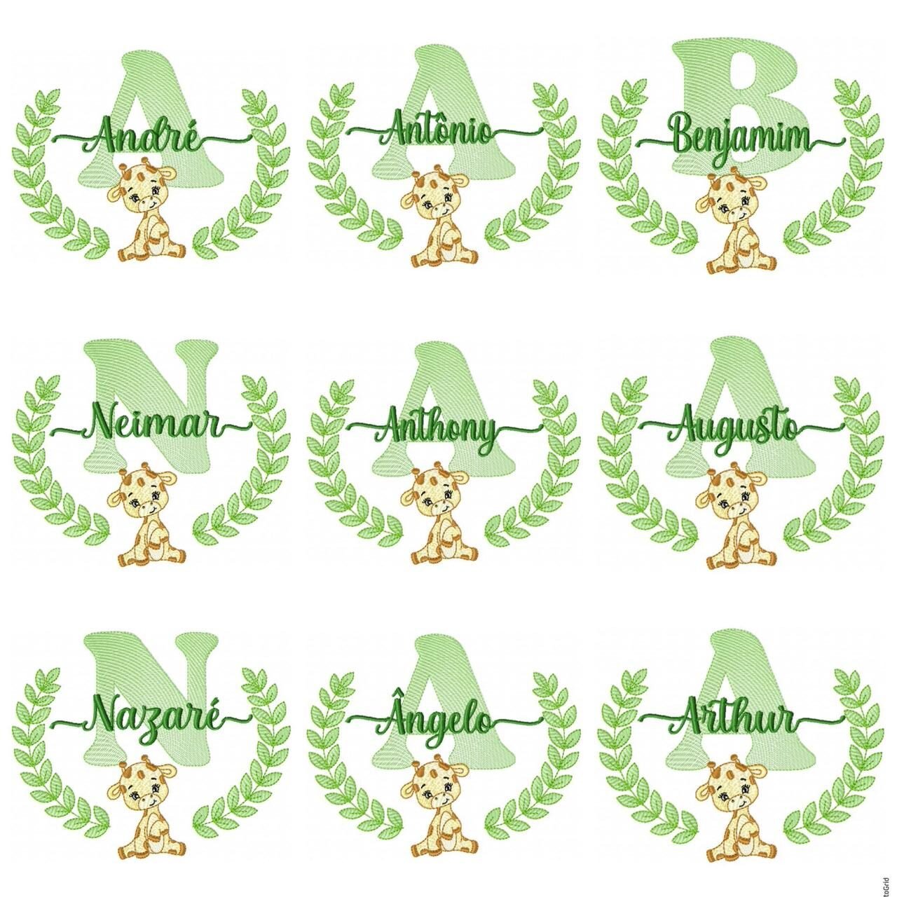 Nomes Meninos Girafinha - Imagem 16