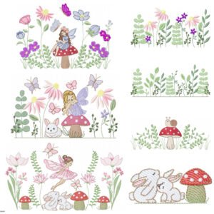 Jardim Fadas e Cogumelos