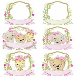 Safari Menina Brasão