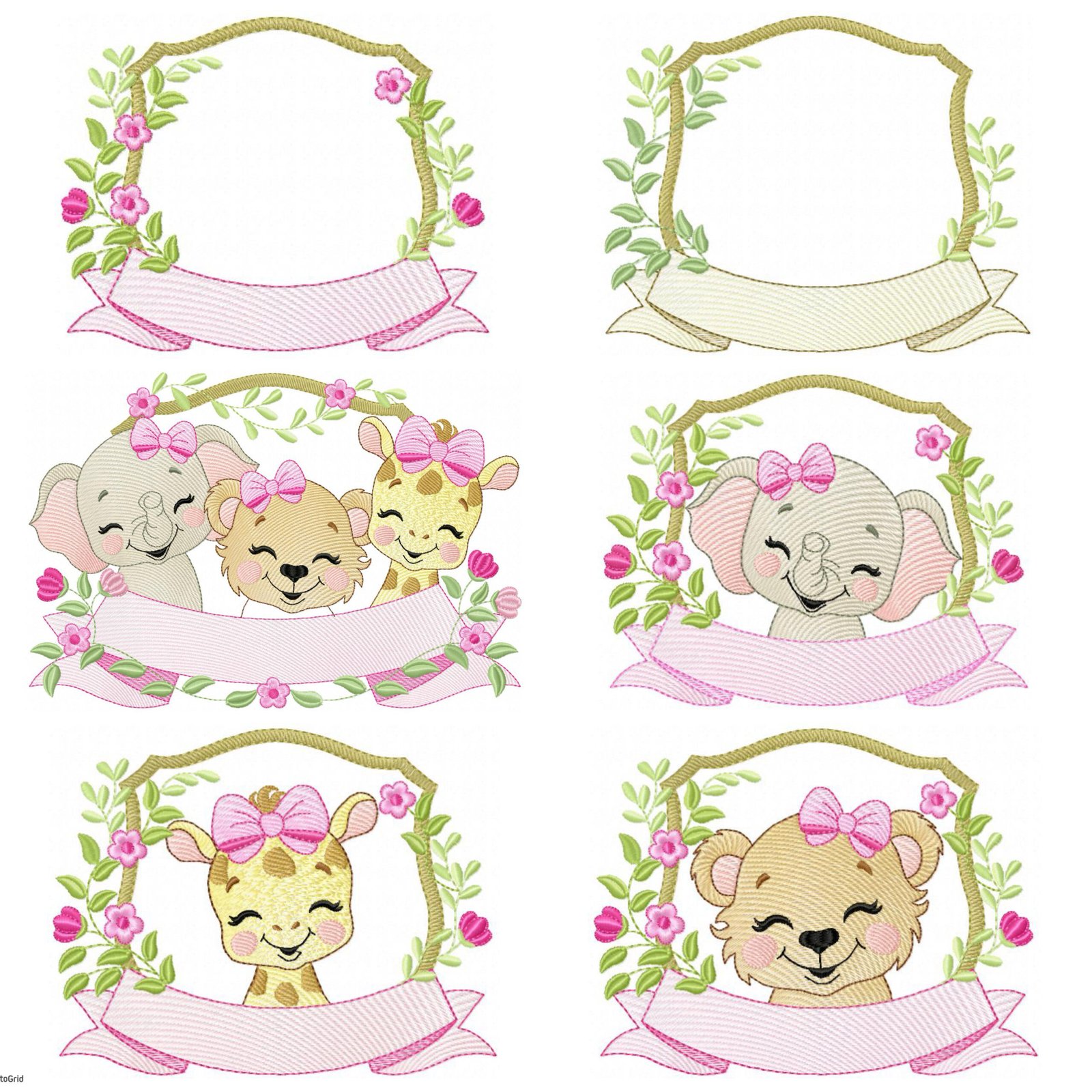 Safari Menina Brasão