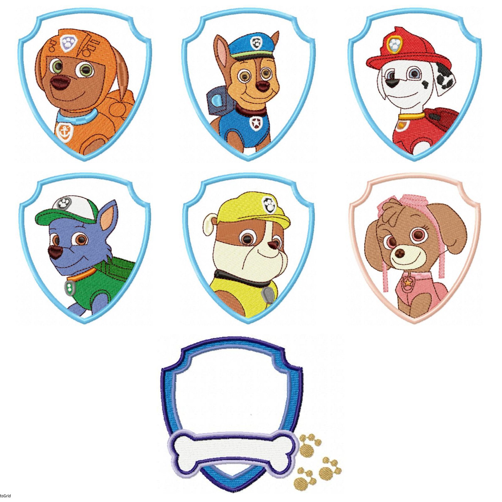 Patrulha Canina Escudos