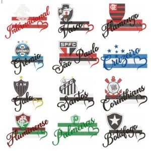 Times de Futebol Bandeiras