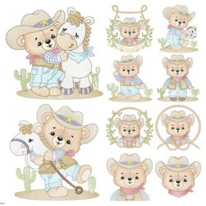 Ursinho Menino CowBoy