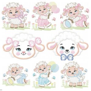 Ovelhas Menino e Menina