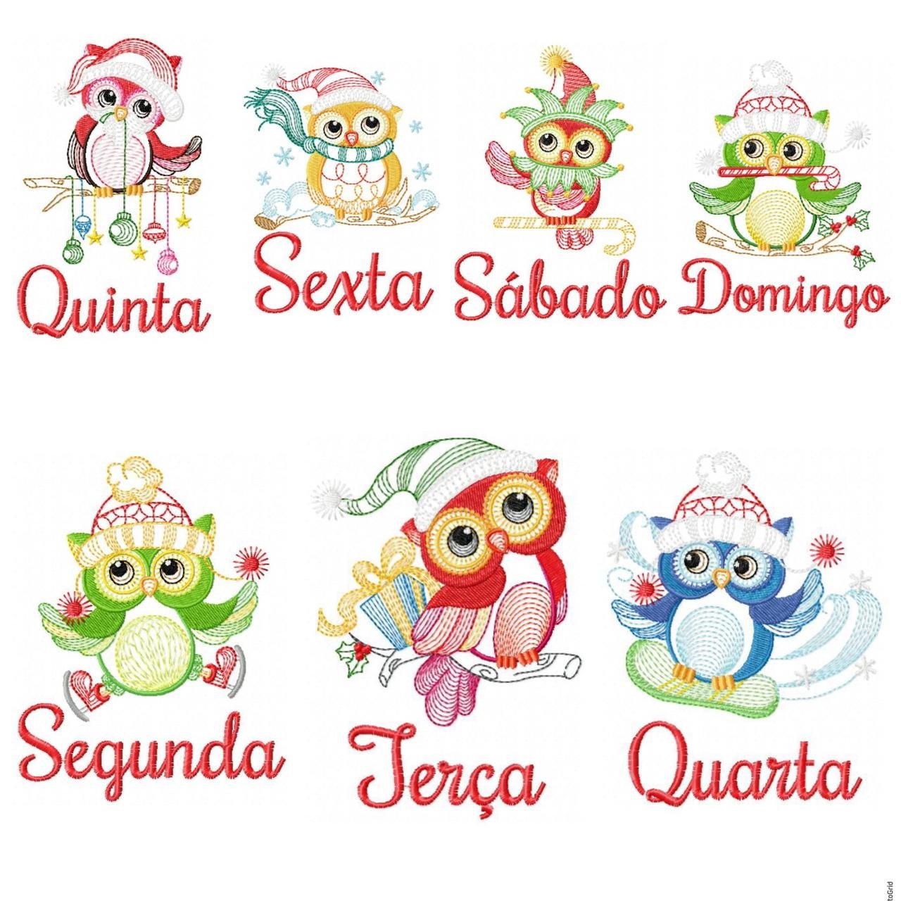 Semaninha Natal Corujas