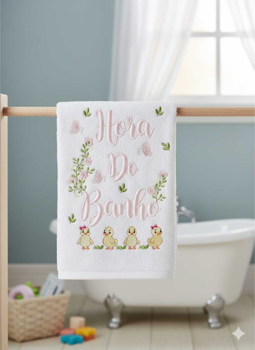 Hora Do Banho Patinhos