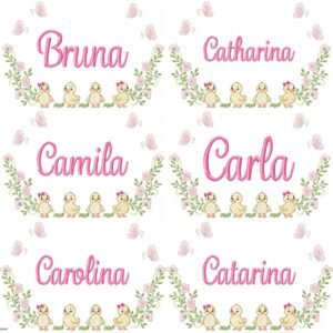 Nomes Meninas Patinhos 13x18