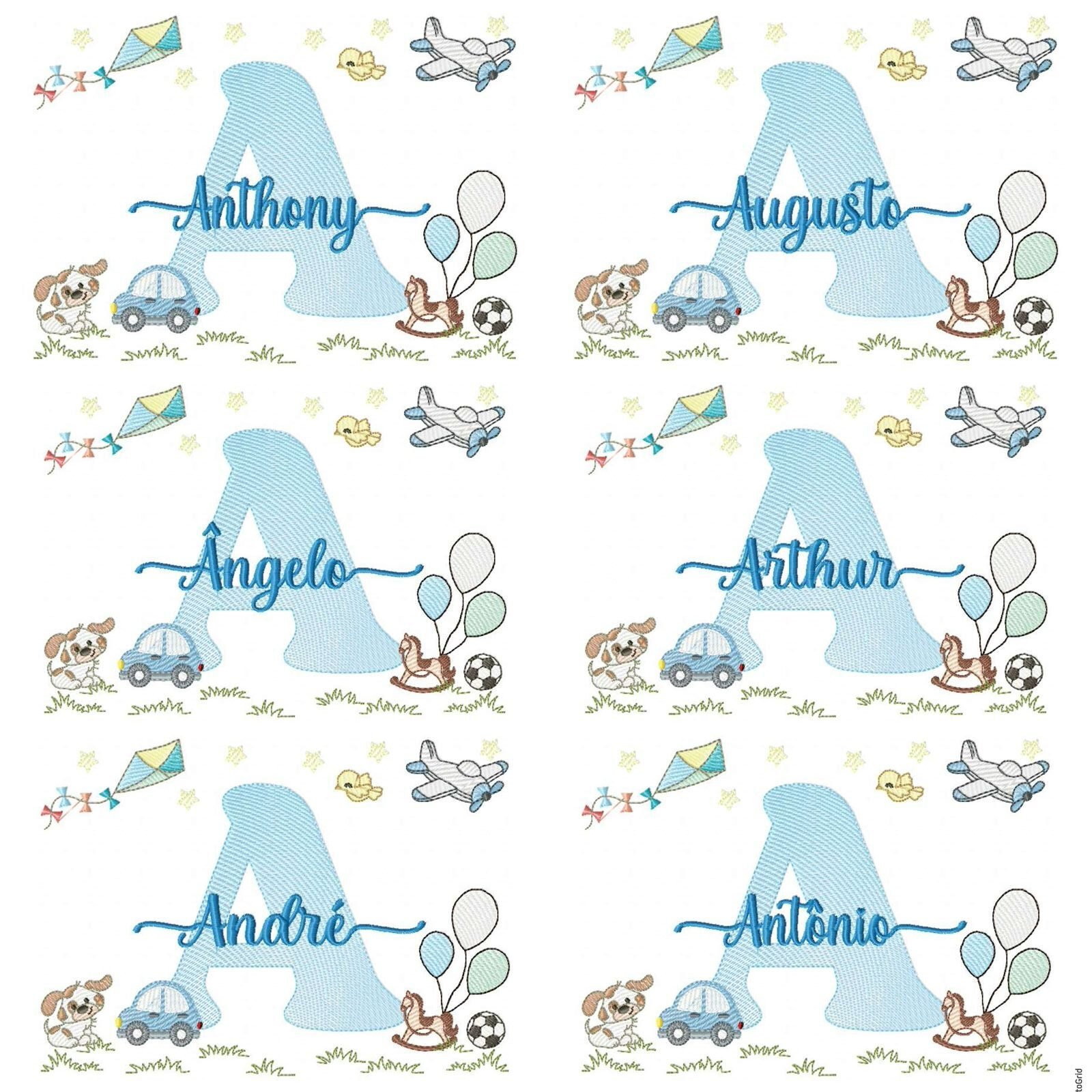 Nomes Meninos Parque de Diversão