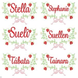 250 Nomes Meninas moranguinho