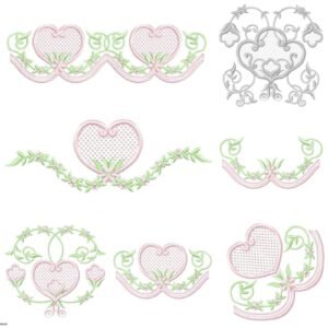 Arabesco Ramos Coração