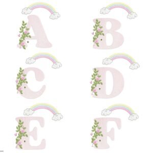 Alfabeto Arco-íris Para Nomes