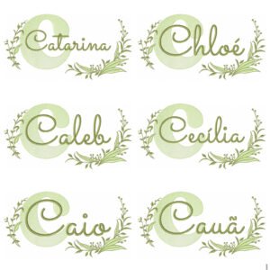 140 Nomes Folhas Masculino e Feminino