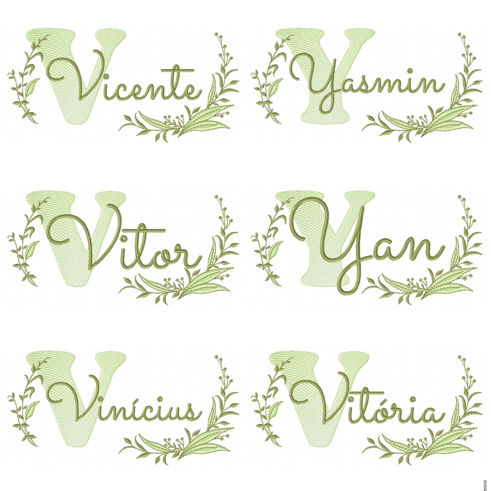 140 Nomes Folhas Masculino e Feminino - Imagem 3