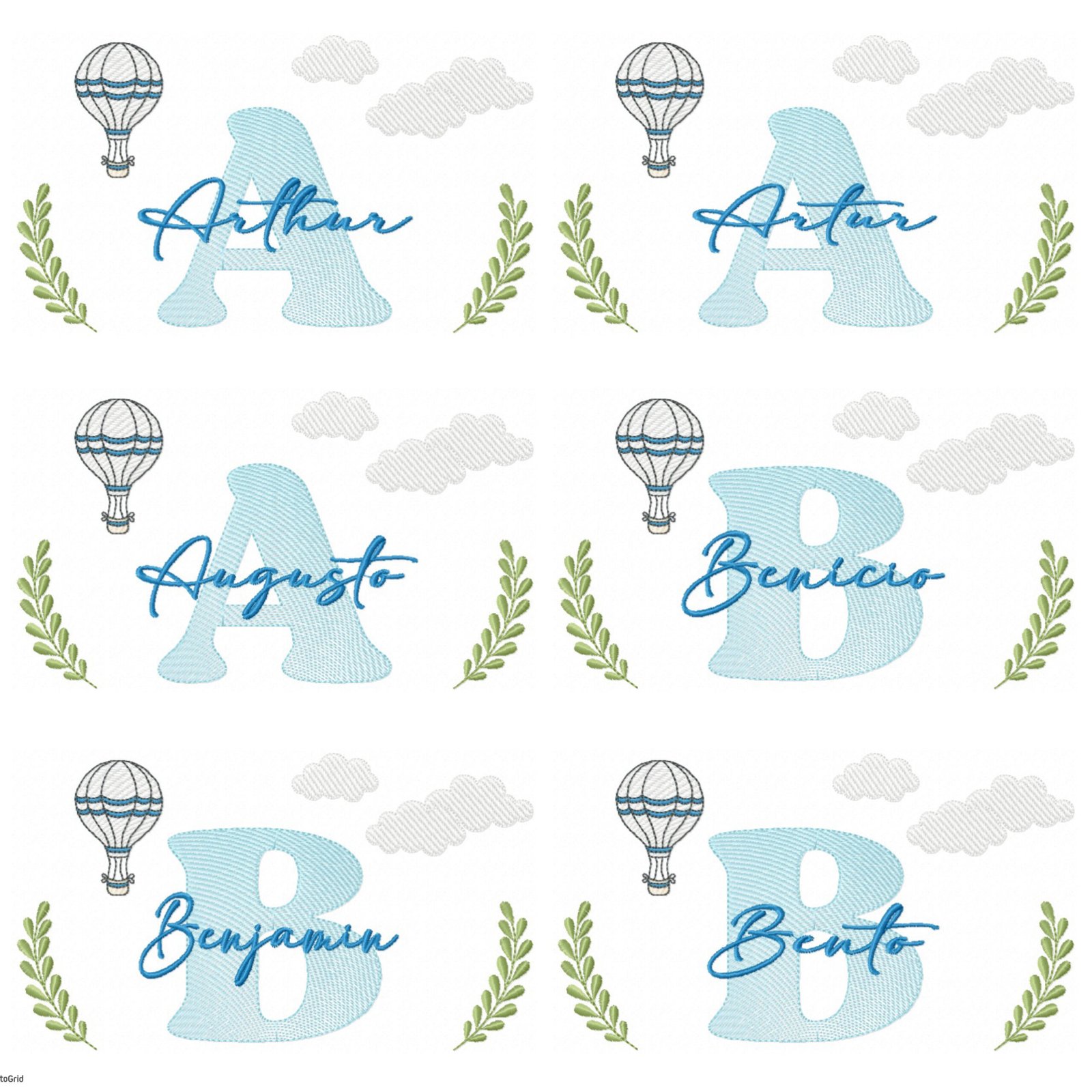 100 Nomes Meninos Balões - Imagem 19