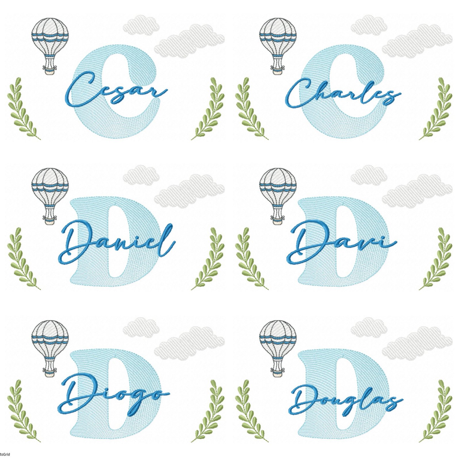 100 Nomes Meninos Balões - Imagem 17